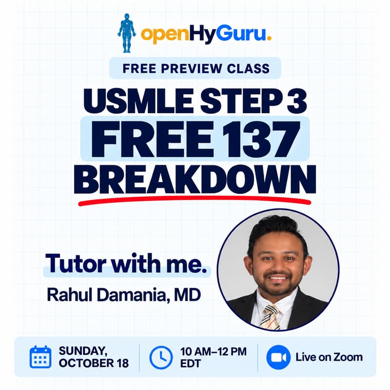 Cover Image for Step 3 Free 137: Think Like the Test Maker (Live) 💡