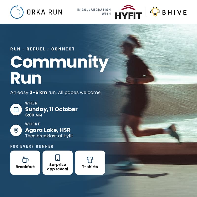 Cover Image for Orka - Community Run | Agara Lake