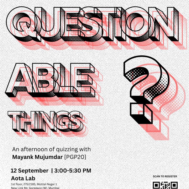 Cover Image for Questionable Things