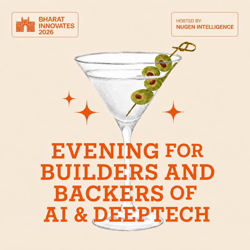 Cover Image for Apéro Evening for Builders and Backers of AI & Deep-Tech [Bharat Innovates 2026]