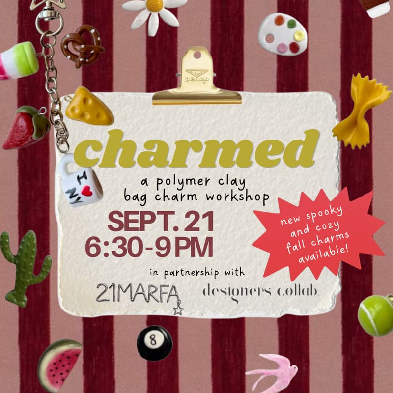 Cover Image for Charmed: A Polymer Clay Bag Charm Workshop