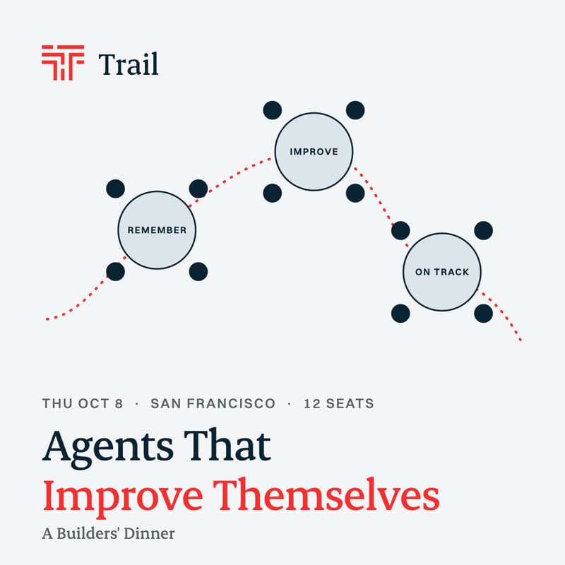Cover Image for Agents That Improve Themselves: A Builders' Dinner