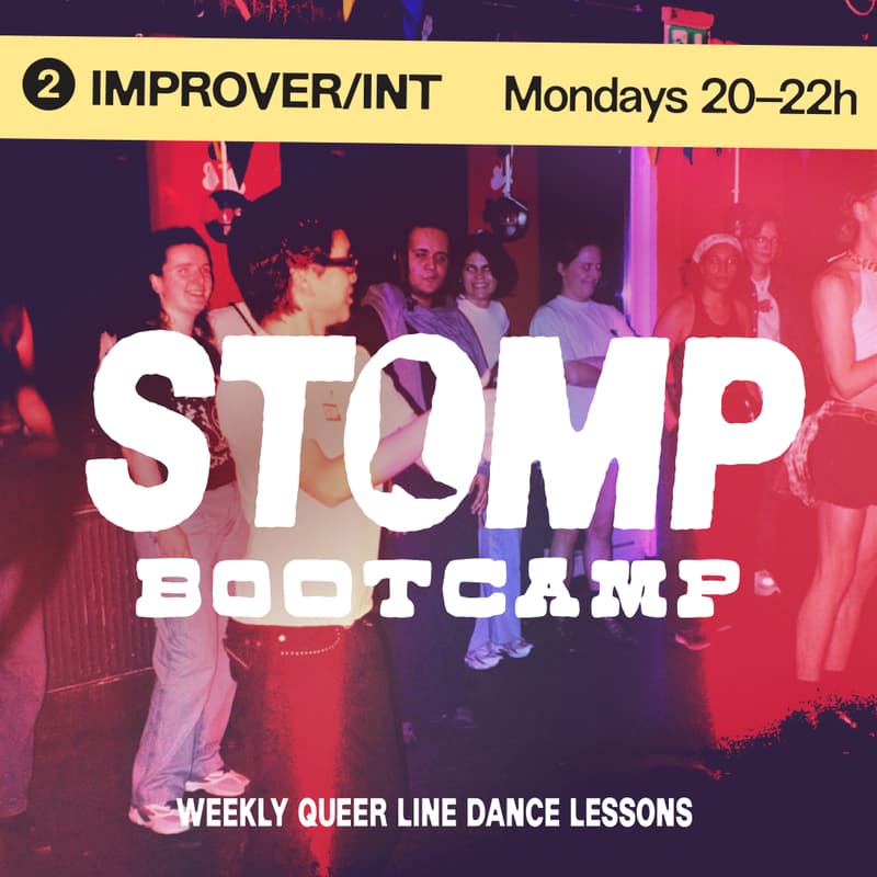 Cover Image for STOMP Improver/Intermediate Bootcamp π’ Weekly Line Dance Classes (September β October)