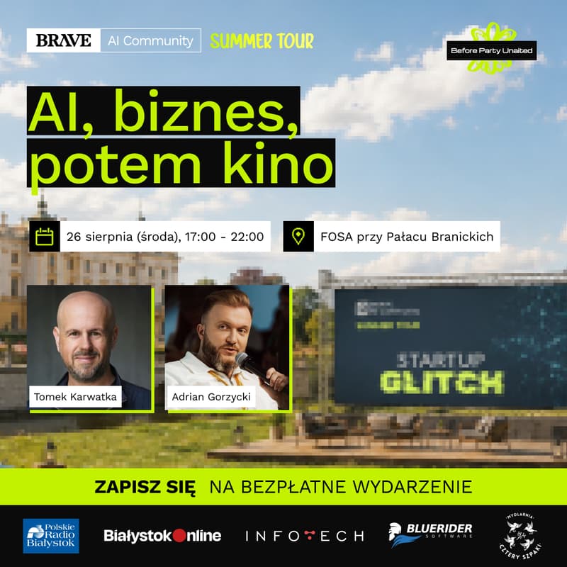 Cover Image for Summer Tour BRAVE AI COMMUNITY Białystok