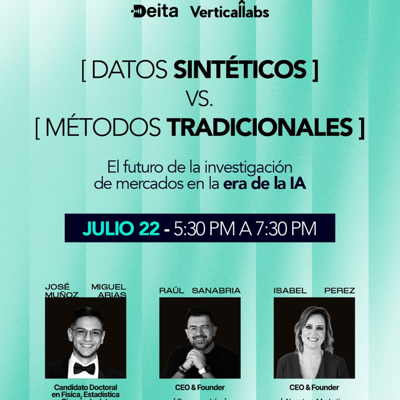 Cover Image for Datos sintéticos vs. métodos tradicionales: El futuro de la investigación de mercados en la era de la IA