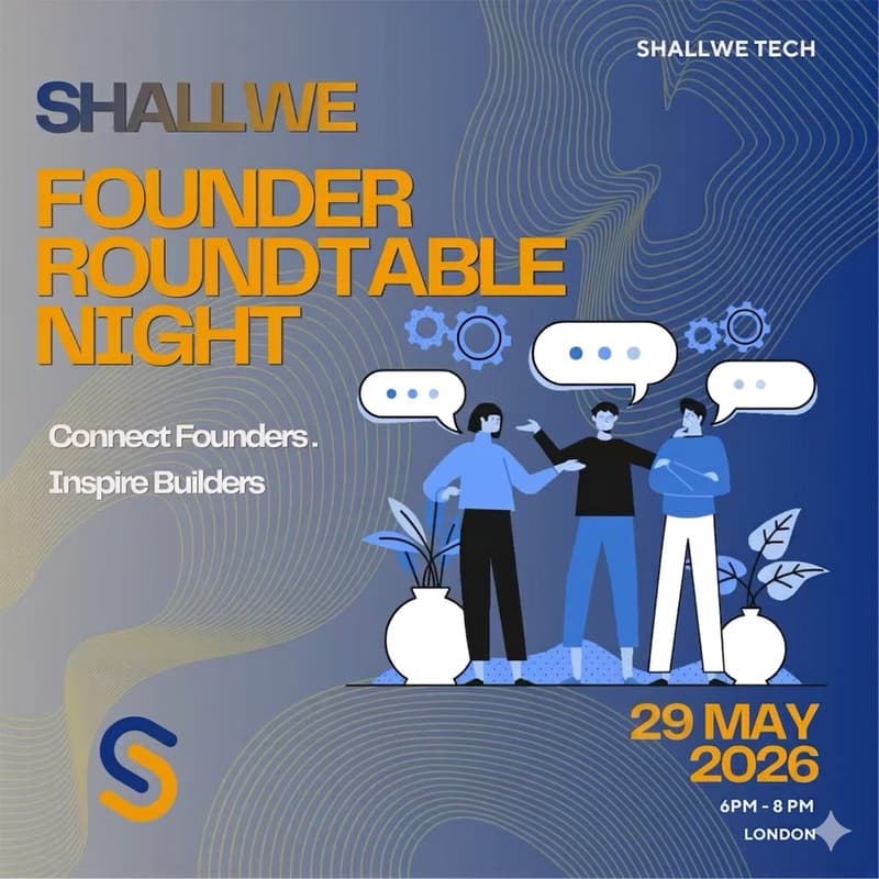 Cover Image for ShallWe London Founder Roundtable Night