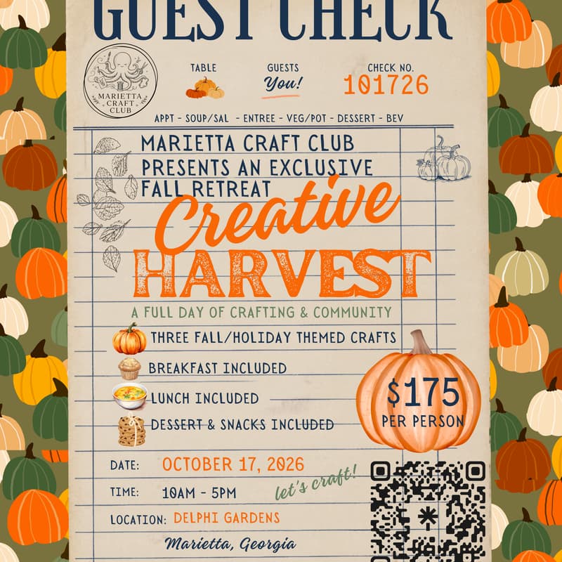 Cover Image for The Creative Harvest : A One Day Fall Retreat