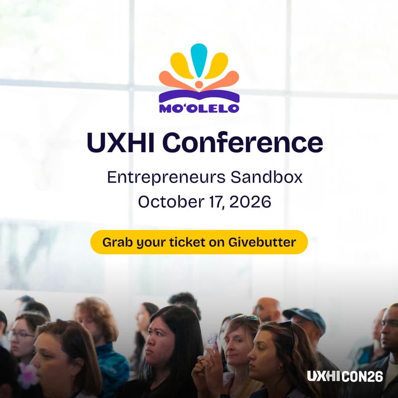 Cover Image for UXHICon 2026 · Tickets Sold on Givebutter