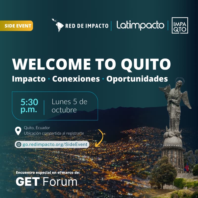 Cover Image for Side Event Get Forum _ Quito