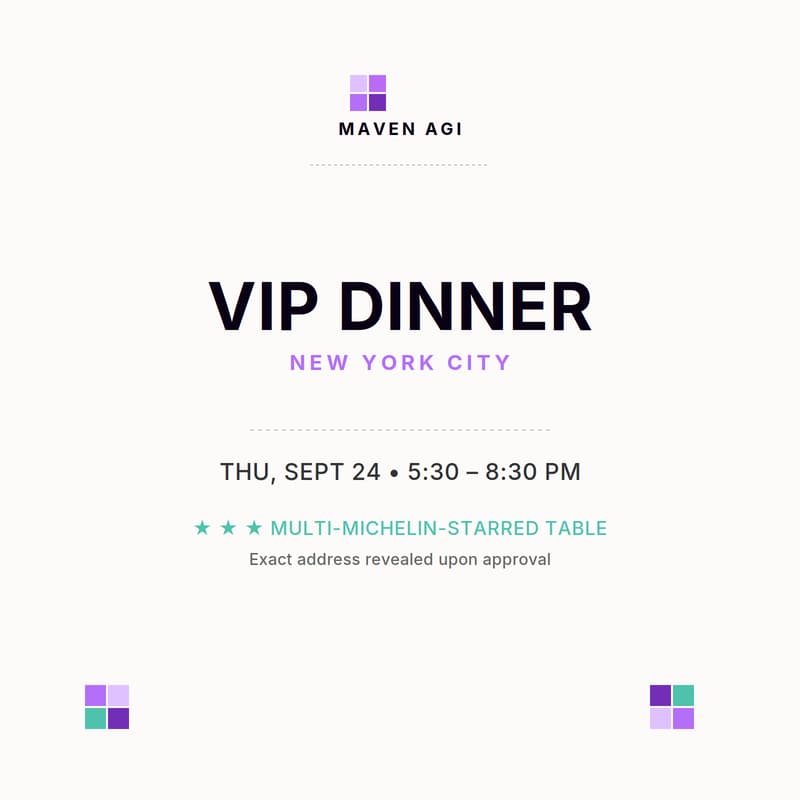 Cover Image for CX Leaders: An Evening in NYC | A Private Table, A Bigger Conversation