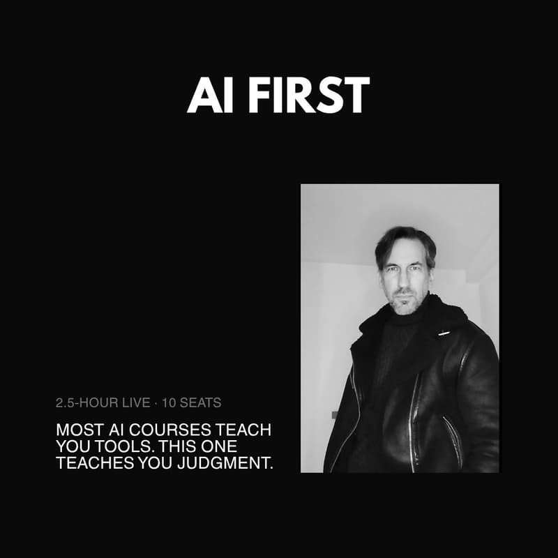 Cover Image for Live #2: AI First