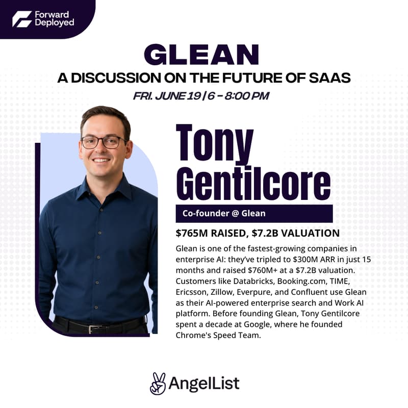 Cover Image for Forward Deployed: Glean - The Future of SaaS