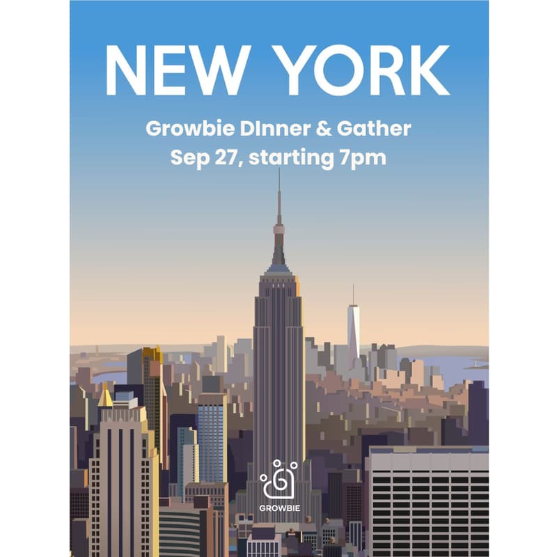 Cover Image for Growbie NYC Dinner & Gather