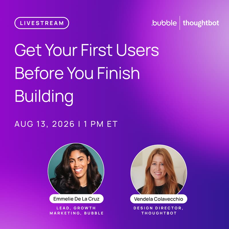 Cover Image for Get Your First Users Before You Finish Building
