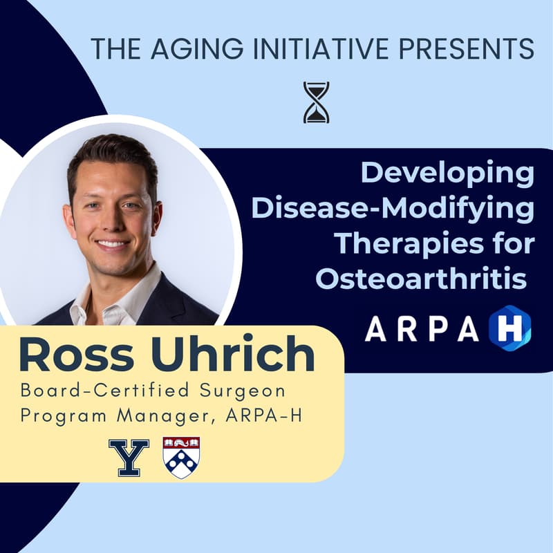 Cover Image for Developing Disease-Modifying Therapies for Osteoarthritis with Ross Uhrich