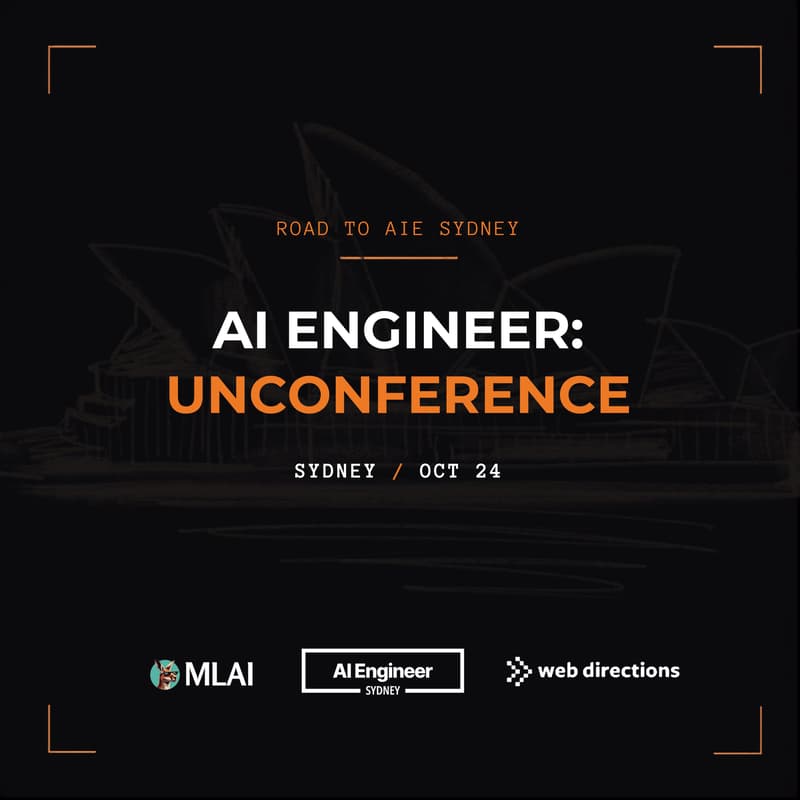 Cover Image for AI Engineer Unconference Sydney — Road to AI Engineer