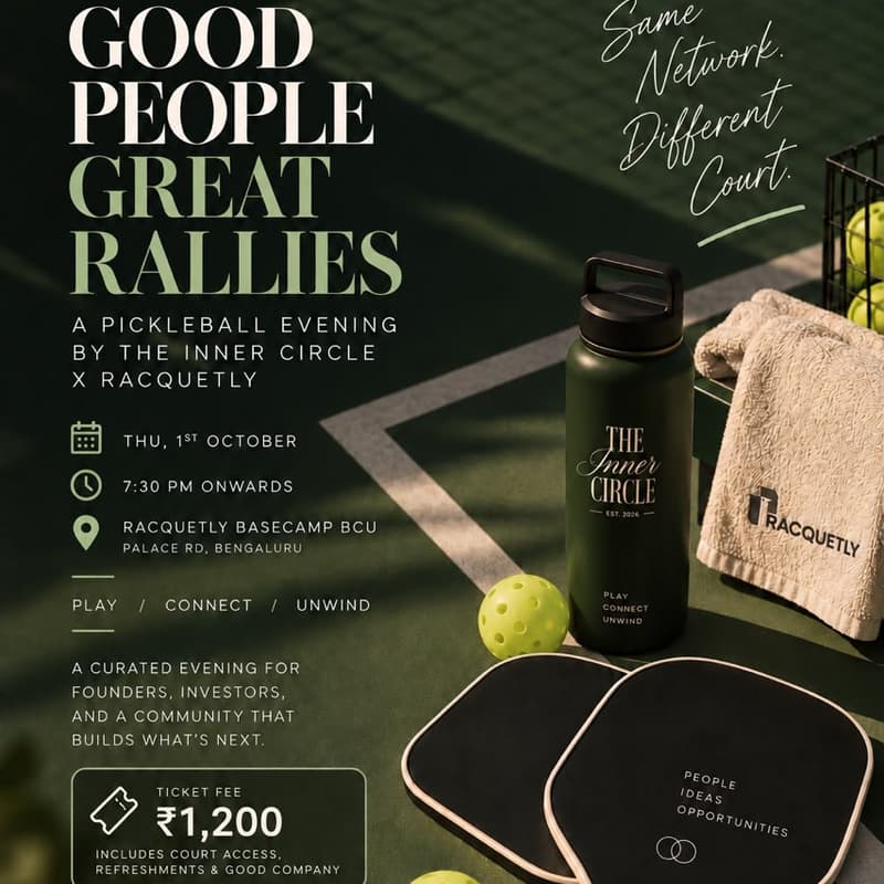 Cover Image for The Inner Circle x Racquetly - Rally & Connect