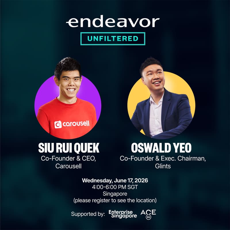 Cover Image for Endeavor Unfiltered - An Exclusive Event for Startup Founders