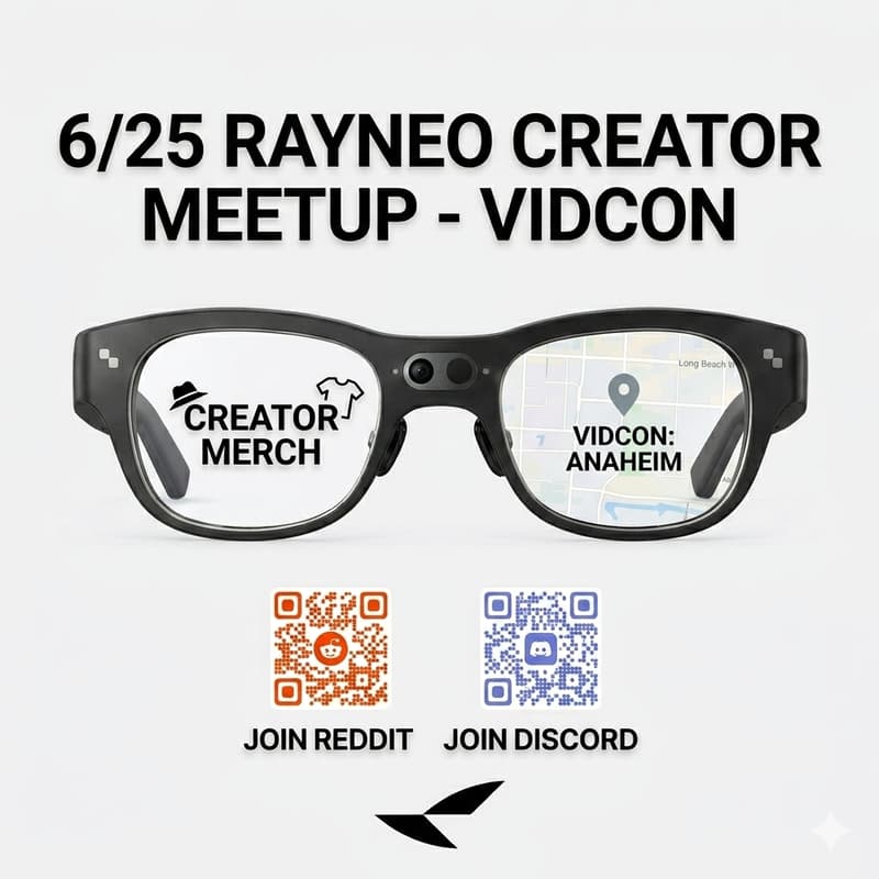 Cover Image for RayNeo Creator Meetup - Vidcon