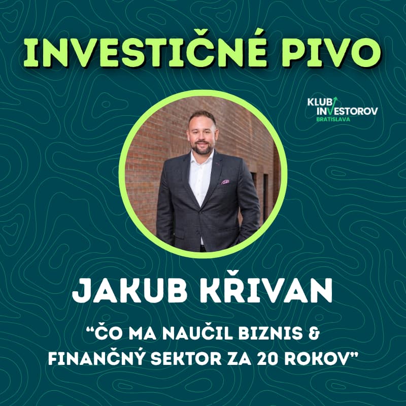 Cover Image for Investičné Pivo s Jakubom Křivanom 🍺
