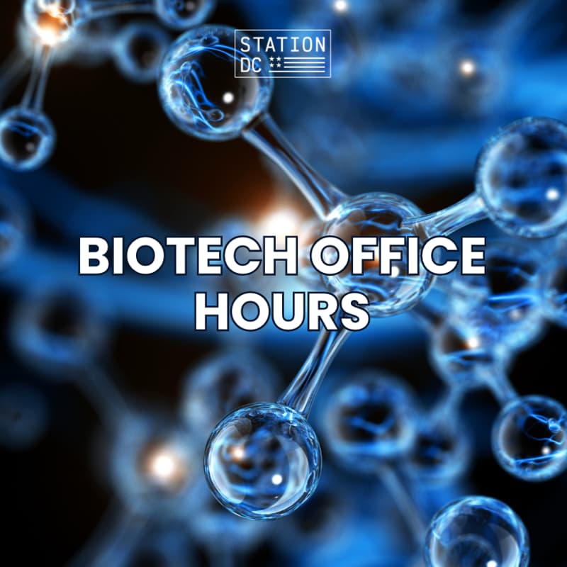 Cover Image for Biotechnology Office Hours at STATION DC