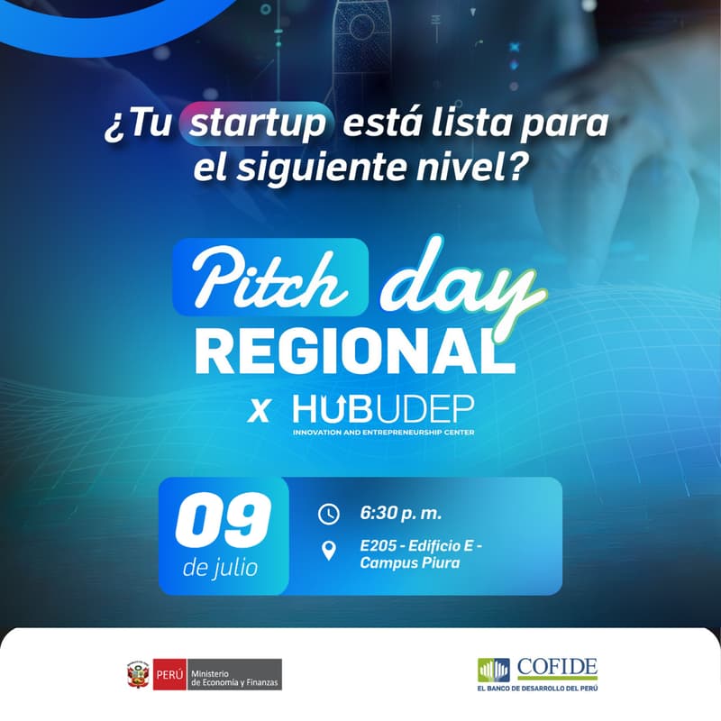 Cover Image for #2 Pitch Days COFIDE 2026 [Piura] 🚀