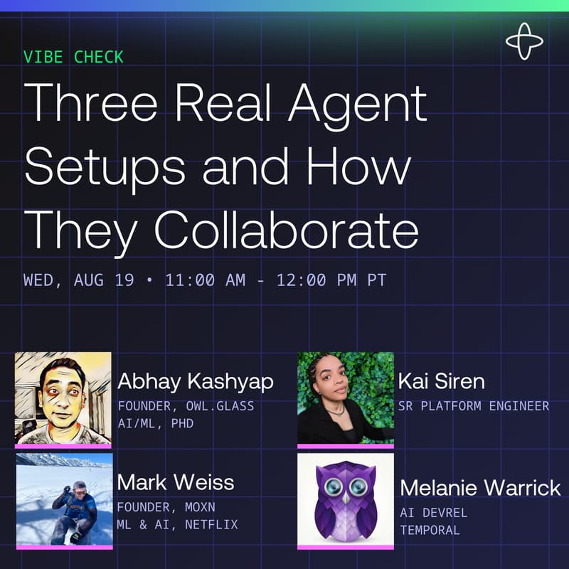 Cover Image for Vibe Check: Three Real Agent Setups and How They Collaborate
