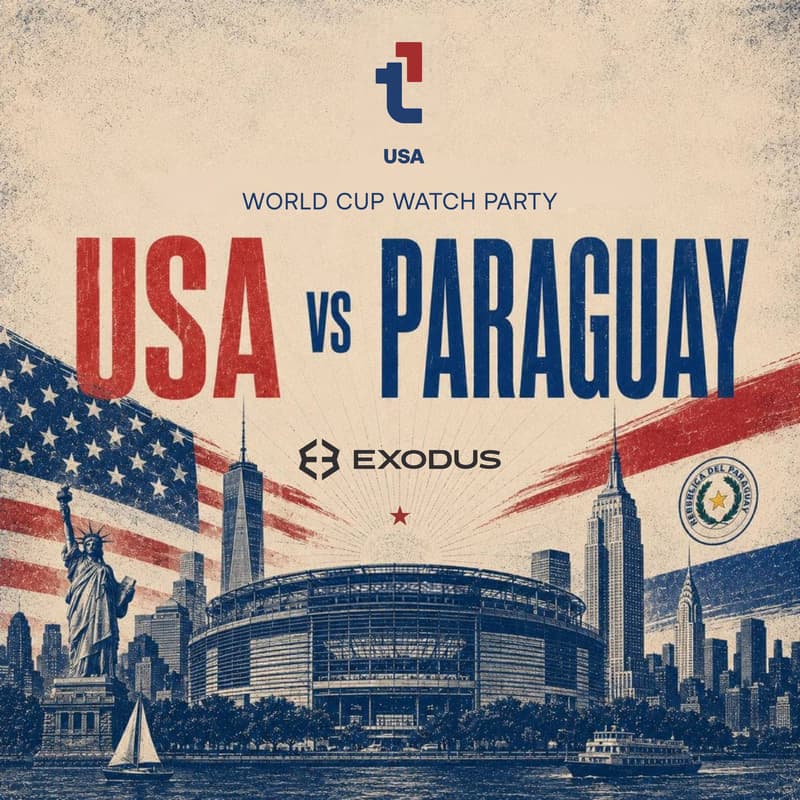 Cover Image for Team1 World Cup Watch Party With Exodus - New York