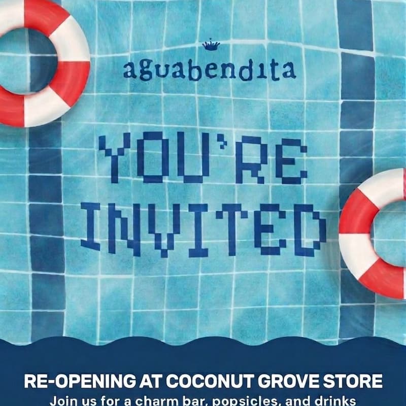 Cover Image for Agua Bendita Coconut Grove Re- Opening