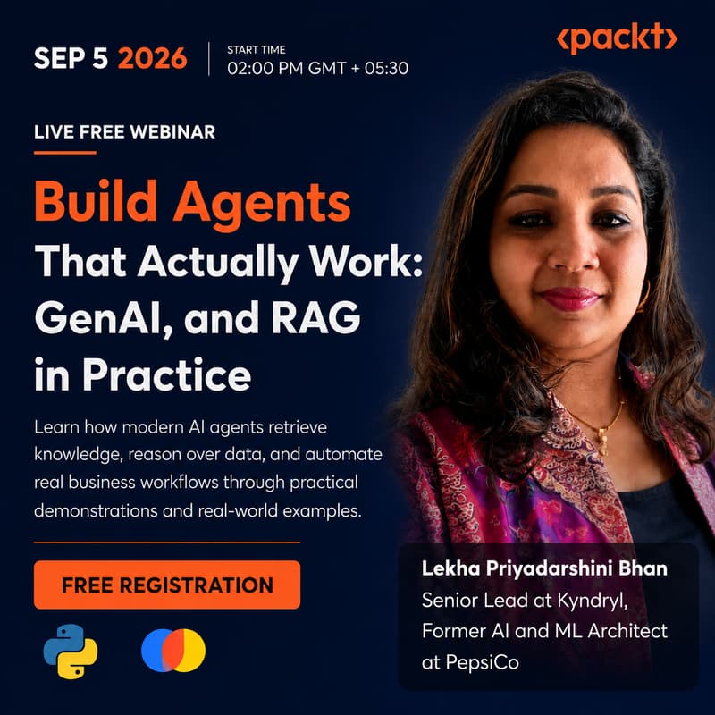 Cover Image for Build Agents That Actually Work: GenAI, and RAG in Practice [FREE WEBINAR]