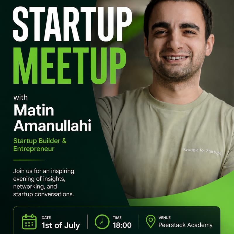 Cover Image for Meetup with Metin Emenullahi