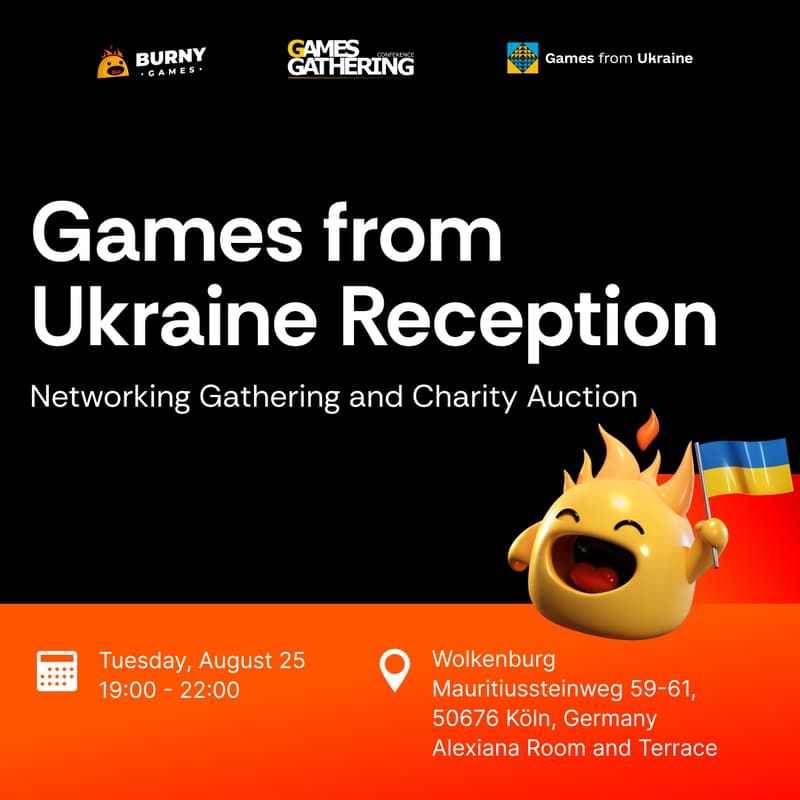 Cover Image for Games from Ukraine Reception: Networking Gathering and Charity Auction