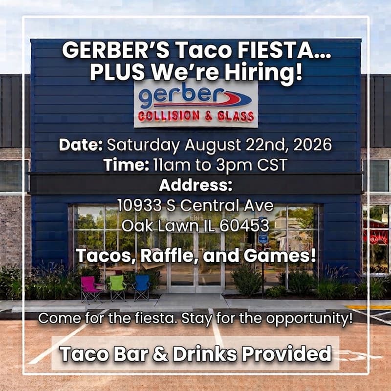 Cover Image for Gerber Collision & Glass Taco FIESTA🌮