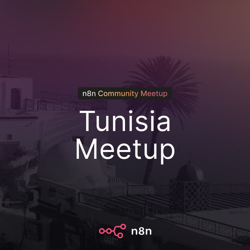 Cover Image for n8n Tunisia: Kickoff Meetup #1