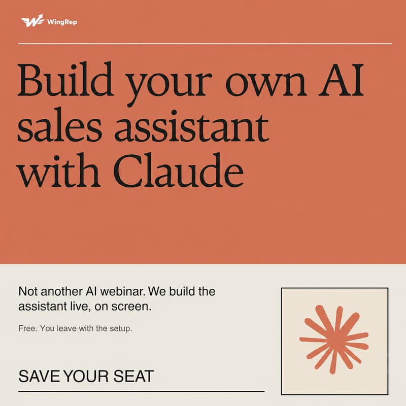 Cover Image for Build your own AI sales assistant with Claude