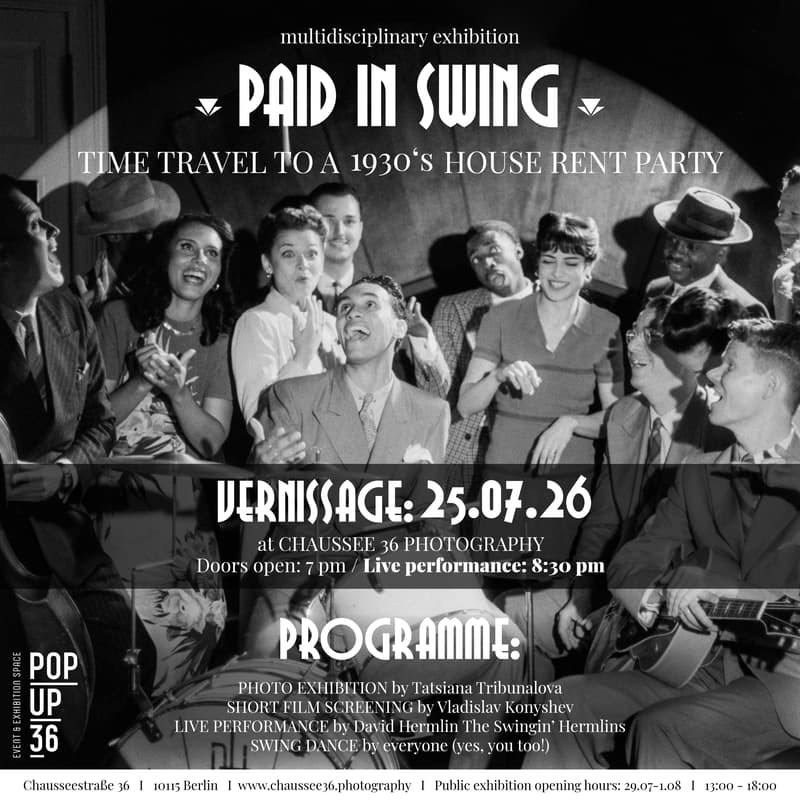 Cover Image for PAID IN SWING - Time travel to a 1930's party