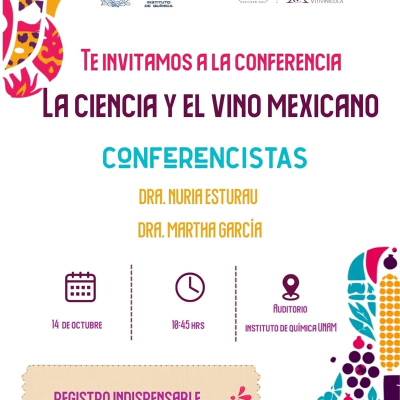 Cover Image for Conferencia "La ciencia y el vino mexicano"