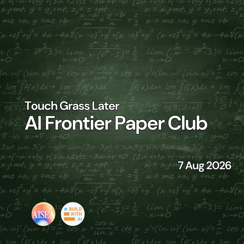 Cover Image for TGL: AI Frontier Paper Club