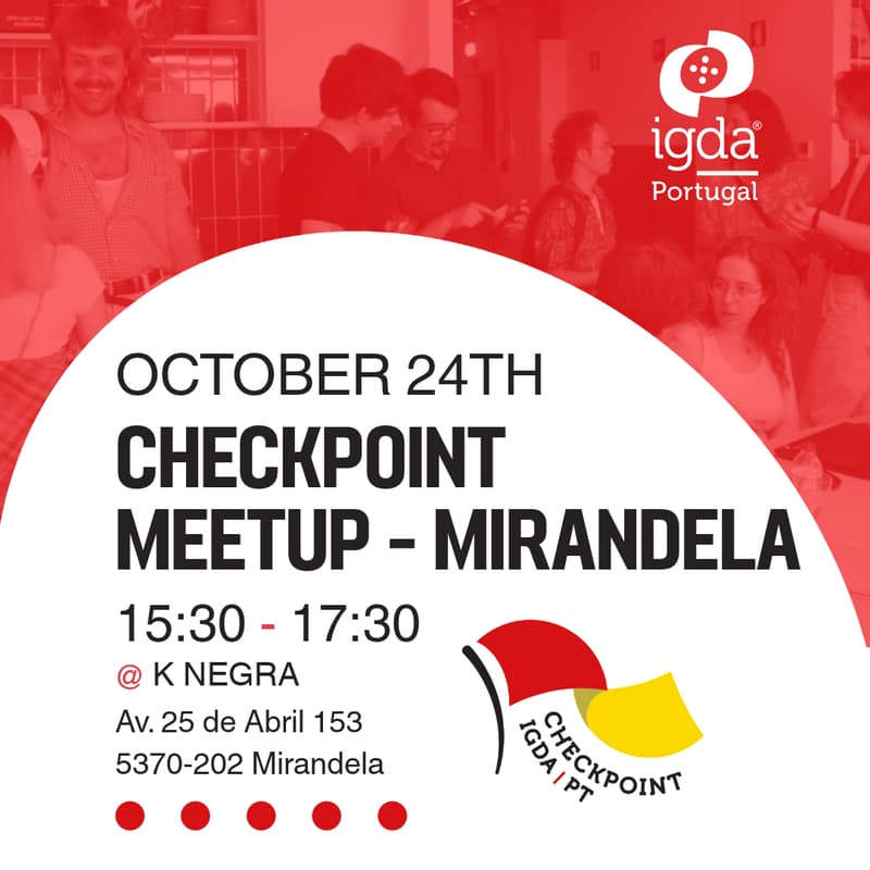 Cover Image for Checkpoint Meetup @ Mirandela | October 2026