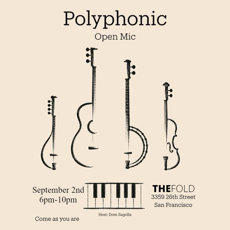 Cover Image for Polyphonic Open Mic