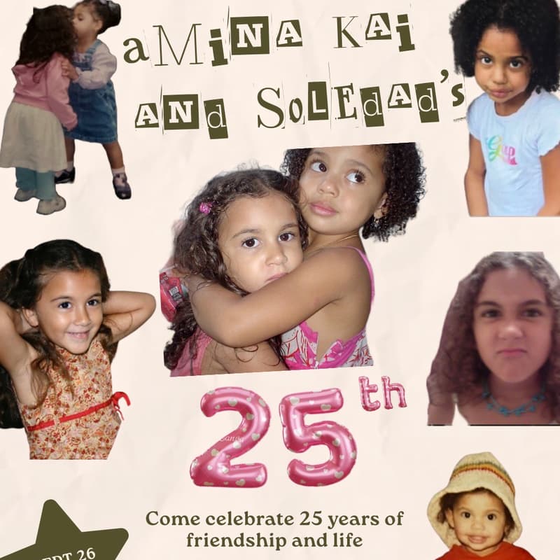 Cover Image for Amina Kai + Soledad’s 25th!!!