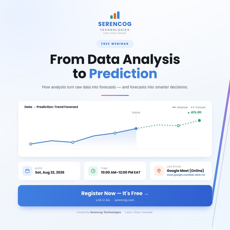 Cover Image for FROM DATA ANALYSIS TO PREDICTION
