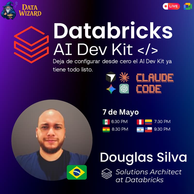Cover Image for 🤖 Databricks AI Dev Kit — Potencia tu agente de IA con el ecosistema Databricks