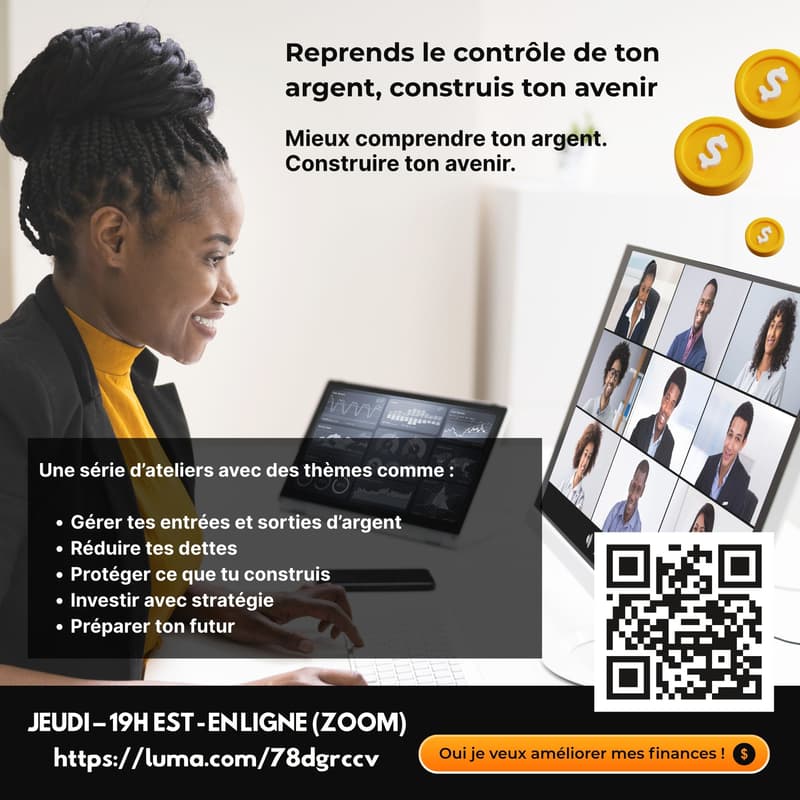 Cover Image for Reprends le contrôle de ton argent, construis ton avenir