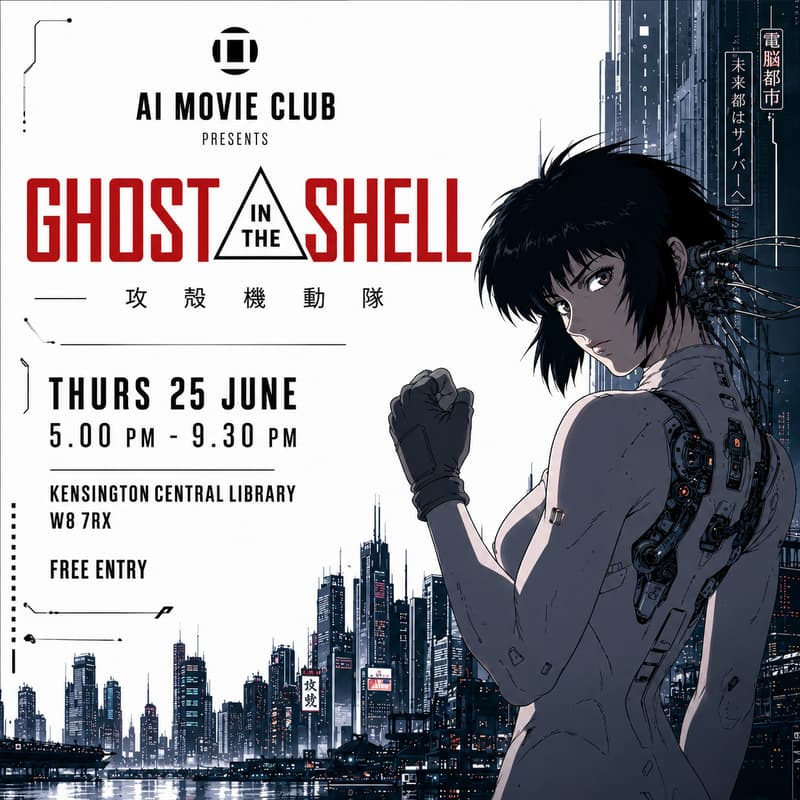Cover Image for AI Movie Club x Ghost in the Shell