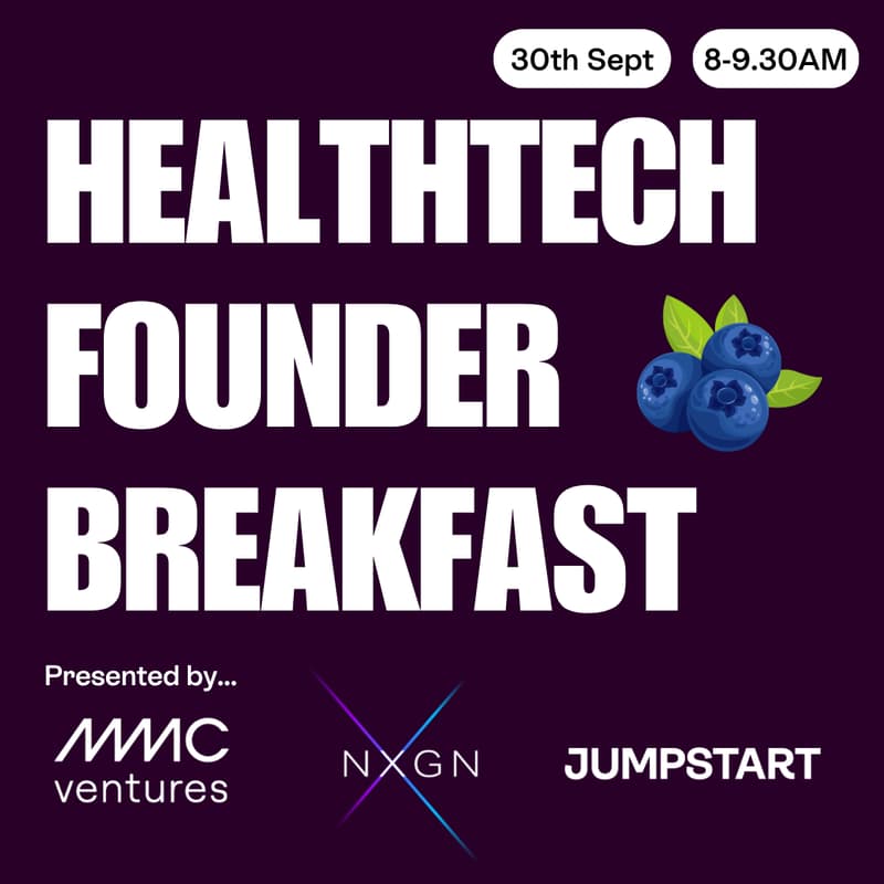 Cover Image for Healthtech Startup Breakfast: MMC x Jumpstart x NXGN