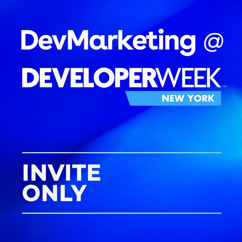 Cover Image for INVITE ONLY -- DevMarketing @ DeveloperWeek New York 2026
