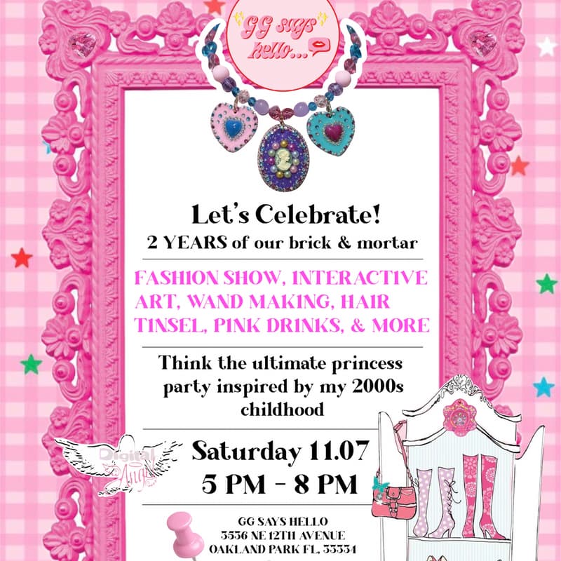 Cover Image for GG Says Hello 2 year Princess Party & Fashion Show 👑