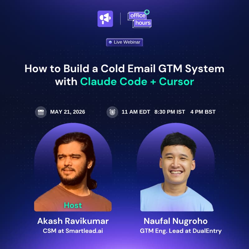 Cover Image for How to Build a Cold Email GTM System with Claude Code + Cursor