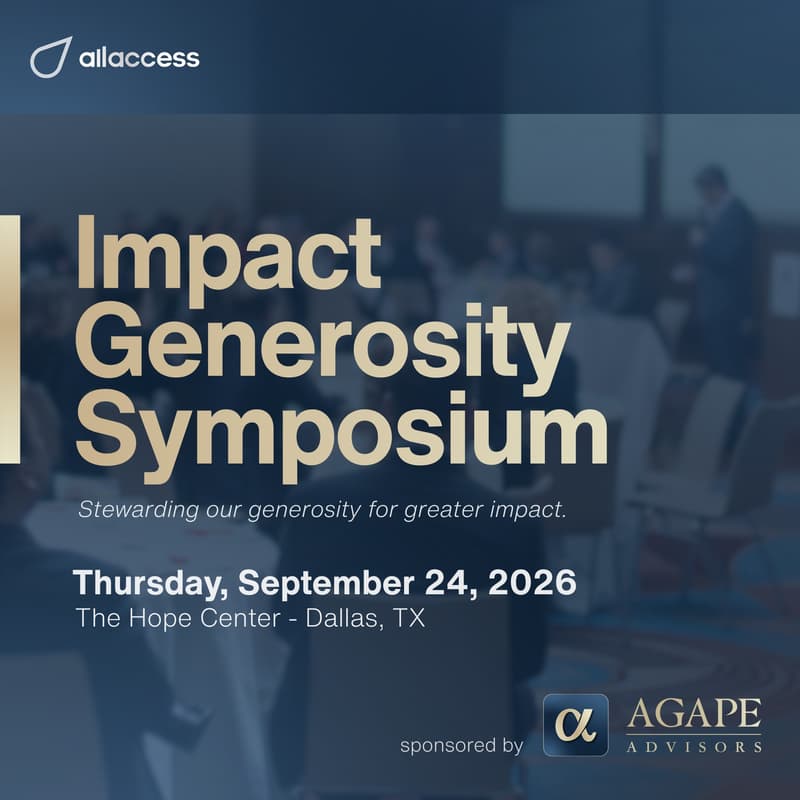 Cover Image for The Impact Generosity Symposium